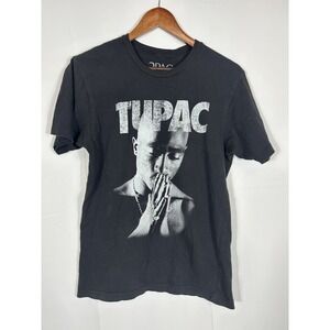 Tupac Y2K Official Licensed Prayer Graphic T-Shirt Tee Size S Hip Hop Rap Street